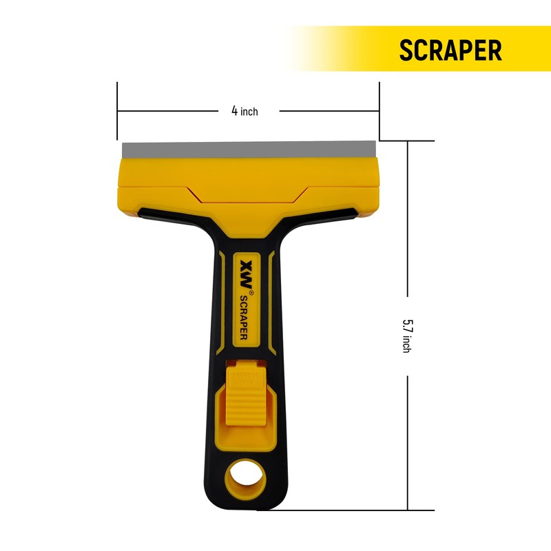 XW Razor Blade Scraper Set, Putty Knife Paint Scraper Tools,
