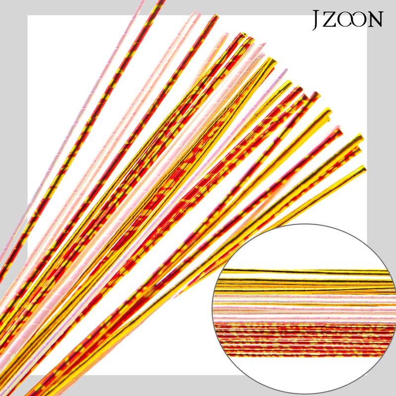 JZOON Mizuhiki Set, Mizuhiki Line, Including Mizuhiki, Drawstring, Length 35.4