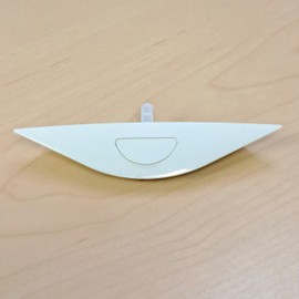 Qty: 2pc Lift Handle for Cordless Honeycomb, Cellular Shade, Skylight Shade. Fit Major Brands: Turnils, ALTA, Comfortex, Hunter Douglas, CGB Custom Brand Group (Lift & Lock Handle White-6632)