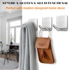 Heavy Duty Adhesive Towel Hooks Stick on Towel Hanger Wall