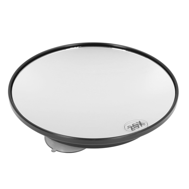 20X Magnifying Mirror with 3 Suction Cups Space Saving Portable