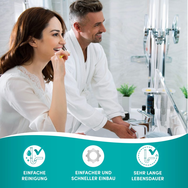 Engelbach® Siphon for Sink - Siphon Extra Long 200 mm