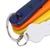 3pcs Nut File Tapered Cutting Edge Comfortable Handle Double Sided