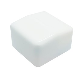 WIKTOPROK 10 Pack Strut Channel Cap for 1-5/8" Strut Channel White Plastic Square End Cap Cover