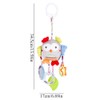 Soft Infant Plush Toy Cute Animal Rattle Baby Bed Stroller