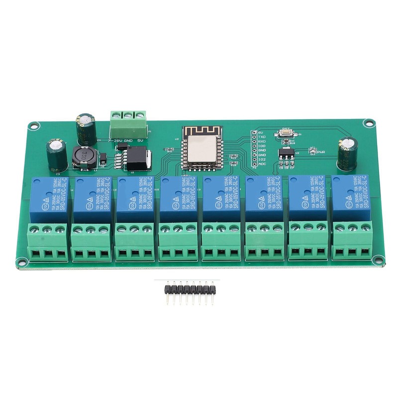 Relay Module WIFI 8‑Channel ESP8266 Development Board for Wireless Control