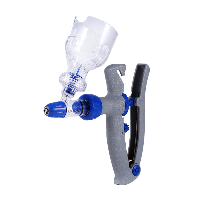 5ml Veterinary Injector Automatic Self Refill Syringe for Livestock Cattle