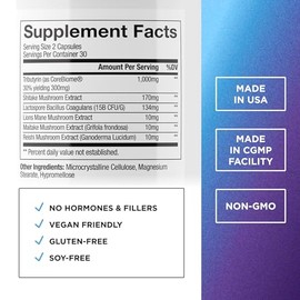 Dr. Emil Nutrition Total Gut Complex - Pre Pro  Suplemento nutricional para la salud intestinal postbitica para mujeres y hombres                     