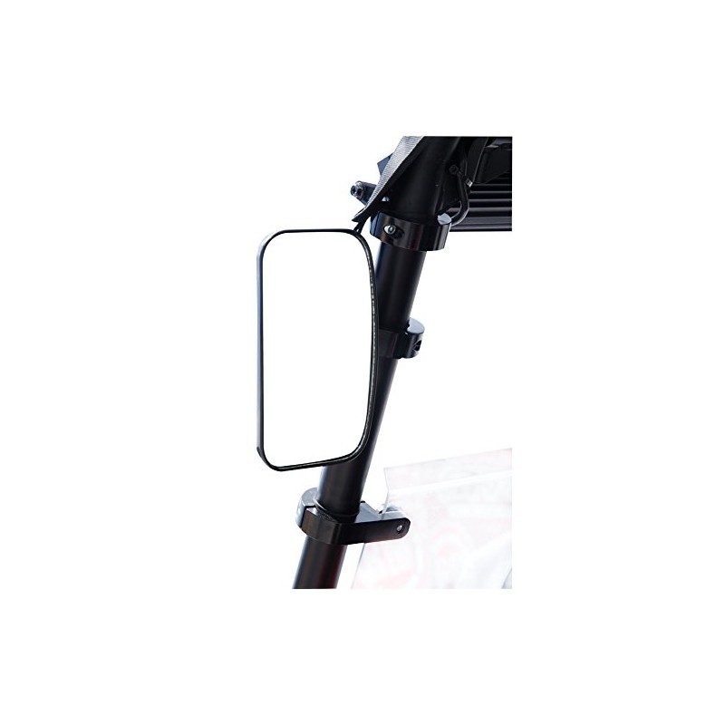 TUSK Deluxe Rectangle UTV Mirror Kit for Kawasaki Mule Pro-FX