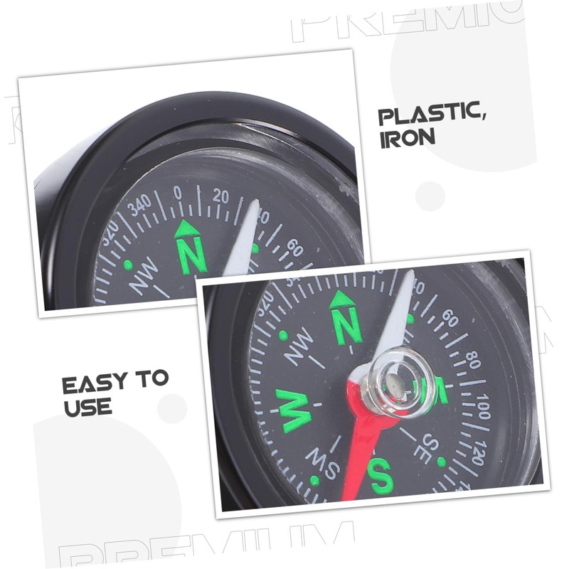 BIUDECO All-Purpose Hiking Compass Bicycle Mountable for Safe Navigation Rides