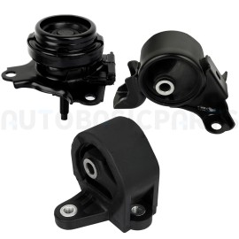 autobasicparts For 2003-2005 Honda Civic 1.3L 3 Pcs Engine Motor Trans Mount Auto