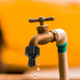 YARNOW 6Pcs Quick Connect Hose Fittings Universal Tap Adapter Set for Garden Hose Repair and Car Washing Plastic Water Pipe Connector for Home Use