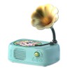 Kids Phonograph Toddler Record Player， with 96 Learning Cards, Early