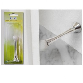 EM Buffer Ball Door Stopper: Anti-Slamming Protection for Entryway Doors Door Holder