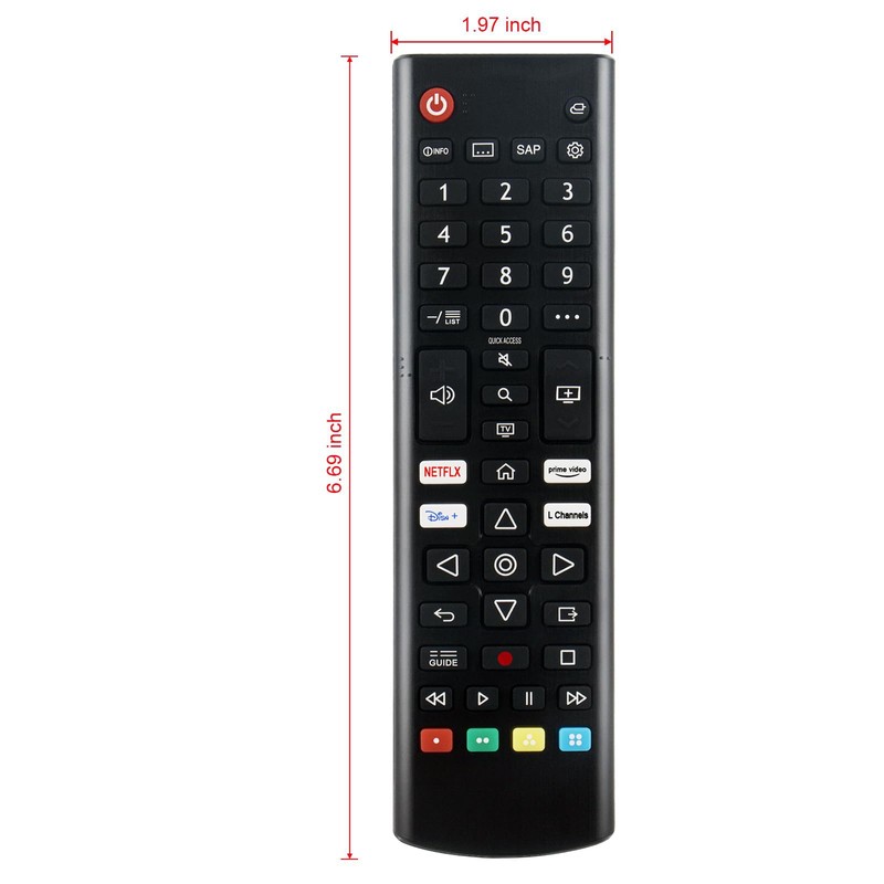 AKB76037601 Universal Remote Control Replacement Compatible for LG Smart TV,
