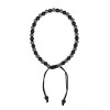 Amazing Gemstones Black Obsidian Hematite Anklet (Without Knot) - 6mm