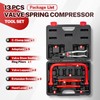 BILITOOLS 13pcs Valve Spring Compressor Tools with Straight Valve Stem