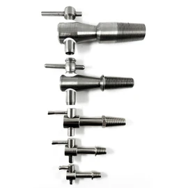 MAAJ Metal Tap Stainless Steel Rust-Free for Wine Barrels in 5 Different Sizes (Mini)