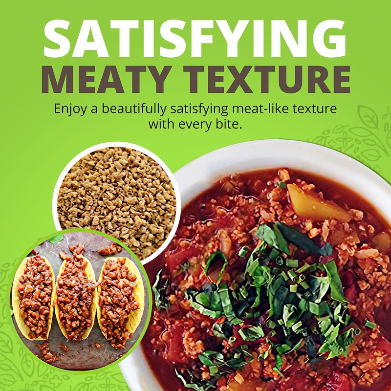 Plant Basics - Hearty Plant Protein - Unflavored Crumbles, 8