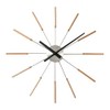 Elcomune NXT-J013 Radiant Clock Stick Natural Wall Clock