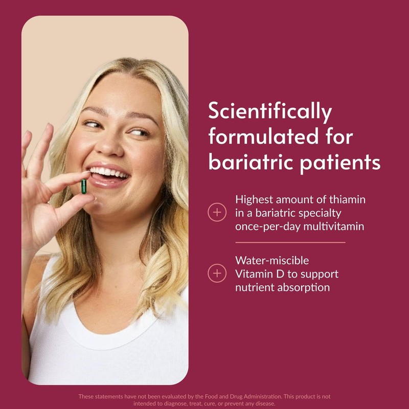 Bariatric Advantage Ultra Solo with Iron - Once-Per-Day Daily Multivitamin