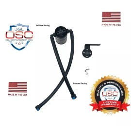 J&L / JLT Performance JLT /J&L black billet oil separator catch can 2019-24 GMC Sierra 1500 6.2 5.3 V8