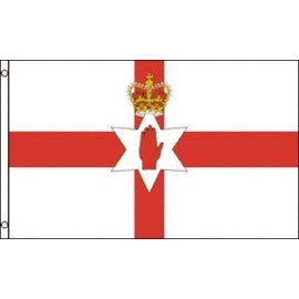 JumpingLight 3x5 Northern Ireland Irish Flag 3x5 Banner Brass Grommets Fade Resistant - Quality Flags