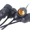 Rextin 5pcs E26 E27 Waterproof Medium Base Light Lamp Sockets