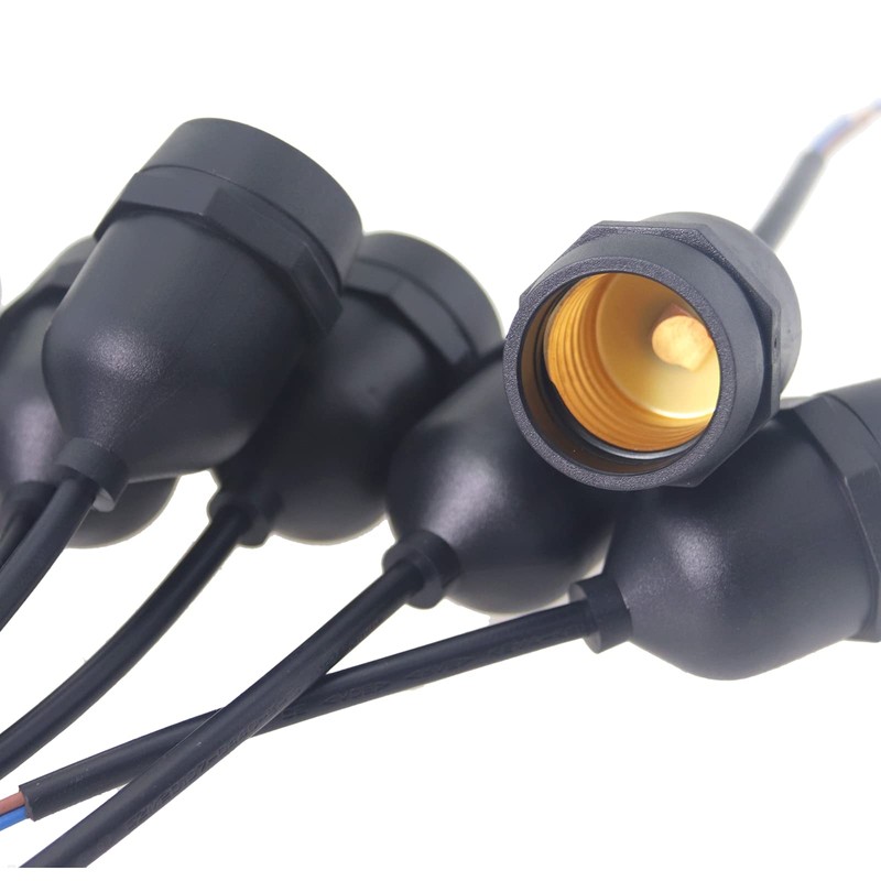 Rextin 5pcs E26 E27 Waterproof Medium Base Light Lamp Sockets
