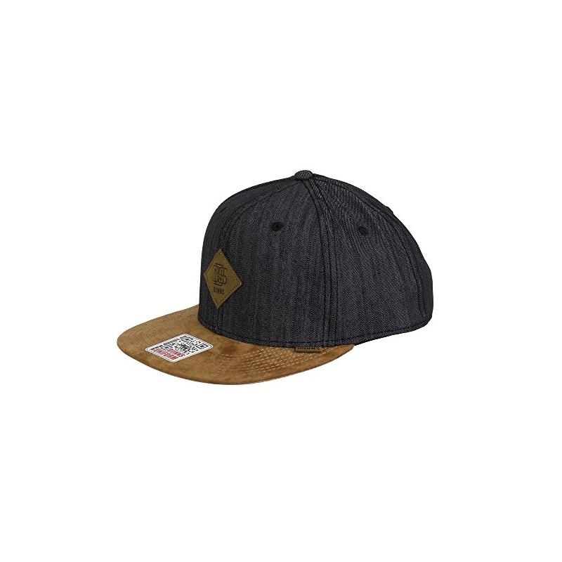 Djinns Basecap / Snapback 6p Linen 2015 Schwarz, Einheitsgröße