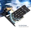 Annadue PCI-E 4X to M.2 Adapter Card, PCI-E Riser Card,