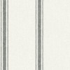 Chesapeake 3115-12461 Linette Fabric Stripe Wallpaper, Black