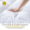 WhatsBedding 5 Inch Feather Bed Mattress Topper, Memory Foam Mattress