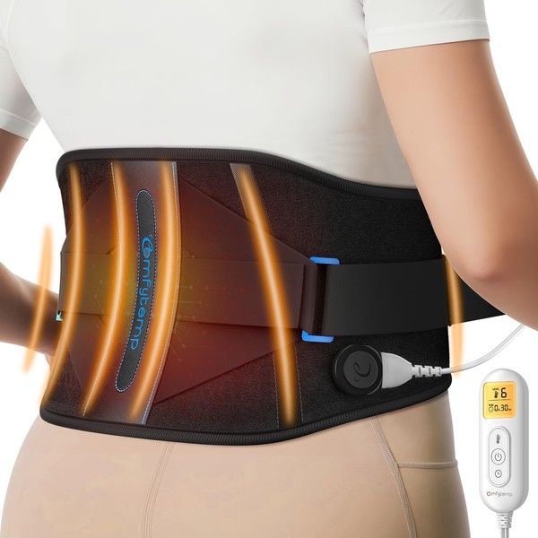 Comfytemp Heating Pad with Back Brace, Electric Heat Pad with