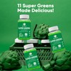 Super Greens Gummies – Daily Greens Supplement with Spirulina, Chlorella,