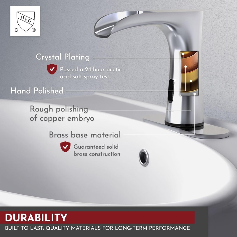 PRIMSOPH Waterfall Automatic Motion Sensor Hands Free Electronic Infrared Smart