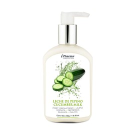 Crema leche de pepino pos depilatoria i Pharma 240 ml. Hidrata la piel después de una depilación o exposición al Sol