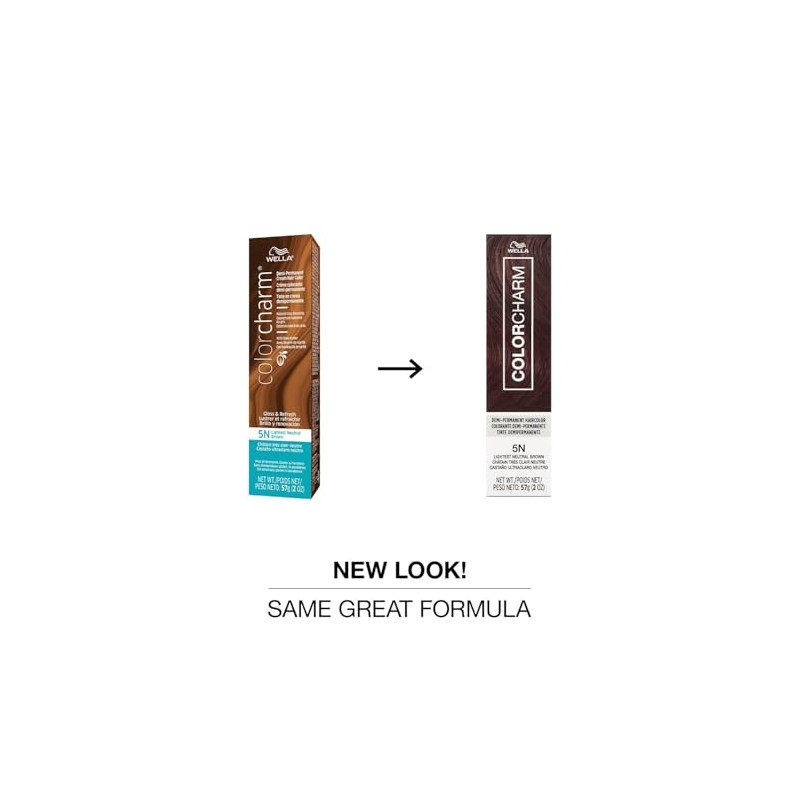 Wella Colorcharm Demi-Permanent 5N Light Neutral Brown