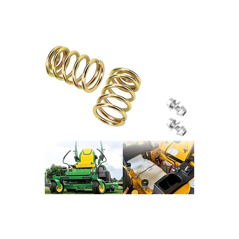 VIQAEKK 283516 Riding Lawn Mower Compression Seat Spring, 2 Pack
