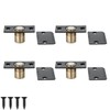 JQK Closet Magnetic Door Ball Catch Hardware, 430 Stainless Steel
