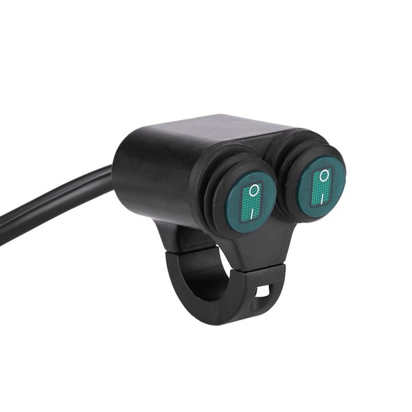 22mm Motorcycle Handlebar Switch Model A - 12V 10A Dual