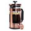 Primula Copper Coffee French Press, Medium Clear 8.0 Cup