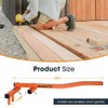 Deck Board Straightening & Removal Tool, Heavy-Duty 10Ga One-Piece Steel
