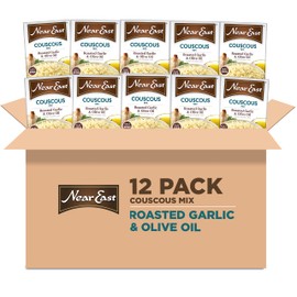 Near East Couscous Mix, Roasted Garlic & Olive Oil, 5.8 Oz, Pack of 12