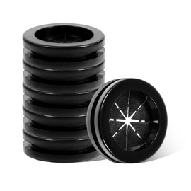 6 Pcs Rubber Grommets Closed Rubber Grommet Plug for Wiring Firewall Hole Plugs Wire Protection Firewall Hole Plug Set Rubbers Grommets Assortment Kit for Wire Electrical Appliance Tubing Plumbing