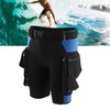 Swimming Snorkeling Diving Shorts with Pockets Stainless Steel Air Drain