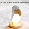 Innovative Bird Night Lamp ABS Breathing Night Light USB Charging