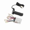 500W Motor Brushed Speed Controller &amp; Throttle Grip for Electric