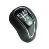 Gear Knob 5 Gears in Black Compatible with Hyundai Creta