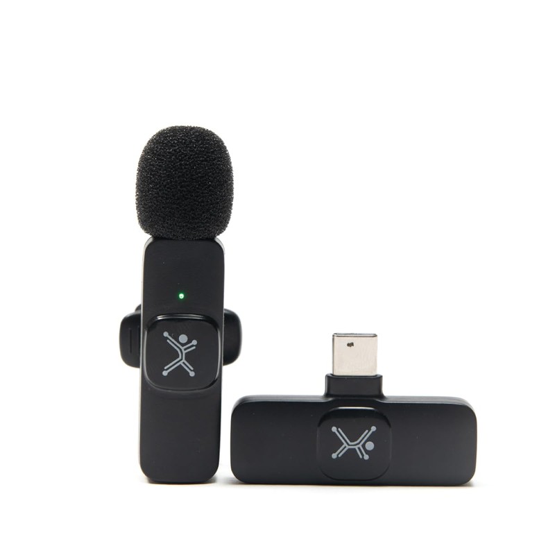 Perfect Choice Micrófono Inalámbrico para Streaming, Conector USB con Reducción